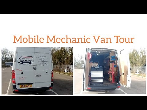 Mobile Mechanic Van Setup Tour - O'Rileys Autos