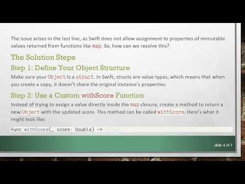 Efficiently Chaining filter and map in Swift for Object Processing