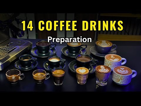 MASTER 14 Essential Coffee Drinks EVERY Barista Should Know!