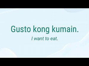 Basic English-Tagalog Sentences You can Teach to Your Kids!