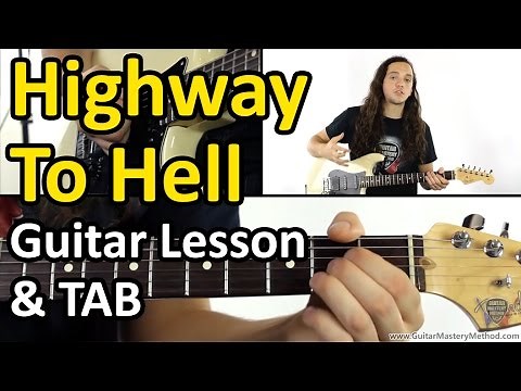 Highway To Hell Chords - Guitar Lesson & TAB