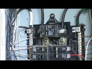 How to wire a 240 volt circuit See Description