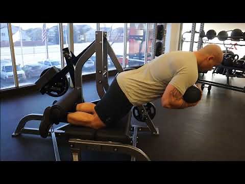 Hammer Strength Plate Loaded Assisted Nordic Ham