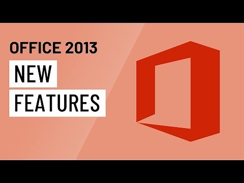 New Features in Office 2013
