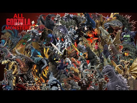 All Godzilla Monsters (1954-2021)