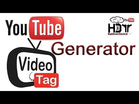 YouTube Video Tag Generator