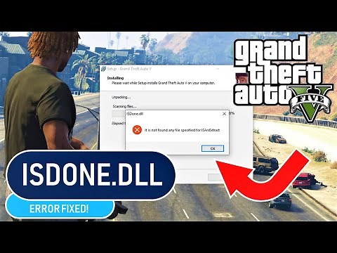 ISDONE.DLL Error Fixed | How To Fix ISDONE.DLL Error While Installing GTA 5 | 100% Working!