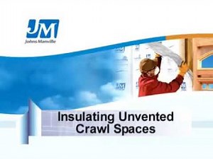 Insulating Unvented Crawl Spaces