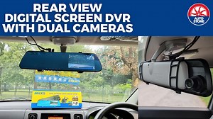 Want A Rear View Camera? Here's An Affordable One! Order the Rear View Digital Screen DVR With Dual Cameras and A Microphone perfect for monitoring and avoiding accidents. 🛒 Order Here: http://bitly.ws/vpIF 📲 Call/WhatsApp: 0316-7670125 ✔️ Doorstep Delivery Nationwide #PakWheelsAutoStore #carparts #caraccessories #carcareproducts | PakWheels Auto Parts & Accessories