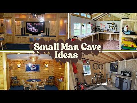 117+ AWESOME Small Man Cave Ideas on a Budget 2025 | Garage, Bedroom, Basement, Shed Designs
