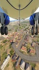 Plane Emergency Landing #plane #avaition #trending