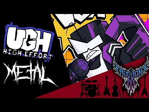 Friday Night Funkin' - Ugh 【Intense Symphonic Metal Cover】