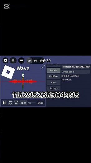 Static! Bypassed ROBLOX id #robloxaudio #roblox #bypassedids #freeschlep