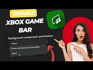 Disable Xbox Game Bar on Windows 11/10 🎮 | Full Deactivation Guide 🖥️