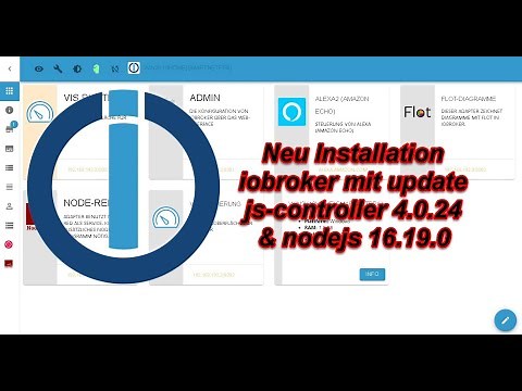 Windows 10/11 ioBroker Neu Installation, Update Nodejs 16.19.0 & Aktualisierung js-controller 4.0.24