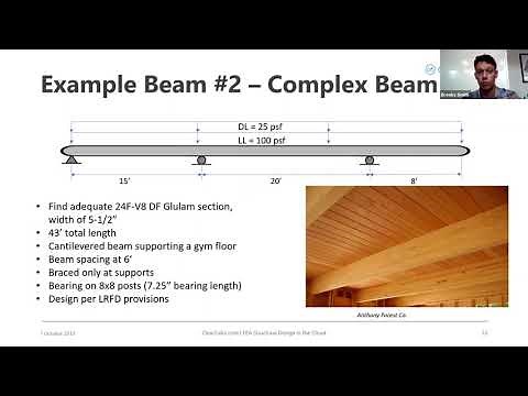Tutorial | How to Design a Wood Beam using NDS 2018 in ClearCalcs