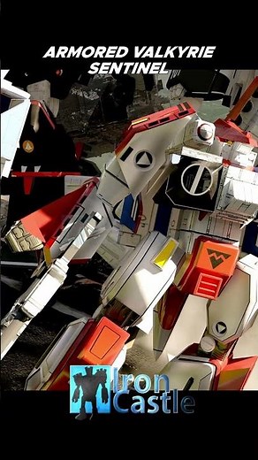 Macross/Robotech: VF-1 armored sentinel #robotech #macross