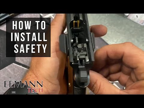 How to install safety to CZ Shadow 2