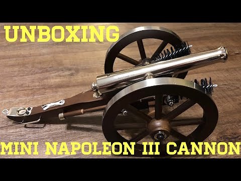 Unboxing: Traditions Mini Napoleon III Cannon
