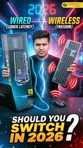 Wired vs Wireless Keyboard in 2026? 🛑 Ye Galti Mat Karna! 🤫