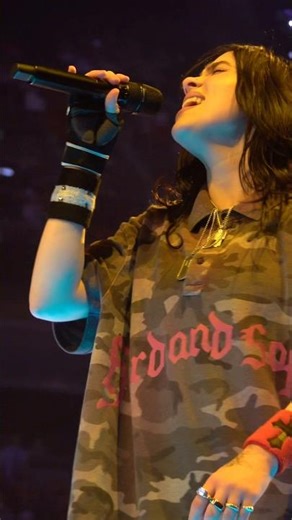 Billie Eilish performing “ My Future “ Live at Night 2 in Miami, FL 🤍 #billieeilish #concert #tour