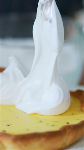passionfruit meringue tart | donna hay coastal celebrations