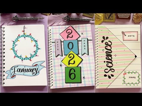 11 Aesthetic Front Page Ideas You’ll Love | Cute & Creative Notebook Cover Designs