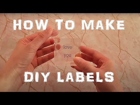 How To Make Labels Without Cricut | DIY Labels With Packing Tape