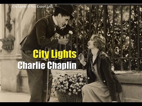 Charlie Chaplin - Flower Girl Sequence - City Lights