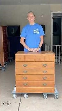 Restoring a solid maple Ethan Allen dresser