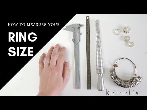 How to measure your Ring Size - Help to find out your Ring size