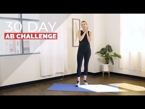 30 Day Ab Challenge for Stronger & More Sculpted Core
