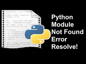 Python ModuleNotFoundError Resolve | How to Install Python Package | Python Basics