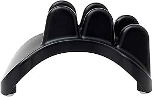 PSO-Neck Muscle Release Tool and Neck Massager - Tension Reliever and Self Stretcher for Occipital Release, Muscle Relief Device - Night Black