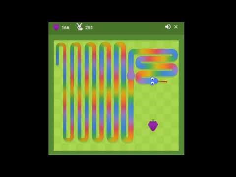 World's First Google Snake Fast Mode All Apples