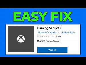 How To Fix Gaming Services Install Error 0x80073D26 Microsoft Store