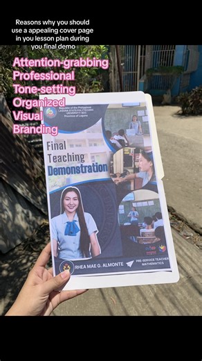 Eyes here all student-teachers out there 👀 COVER PAGE TEMPLATE USING CANVA Y’all #fyppppppppppppppppppppppp #foryoupage #studentteacher #finaldemo #canva #template #design