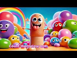 Finger Counting Song | One Little Finger to Five | Fun Nursery Rhyme for Kids
