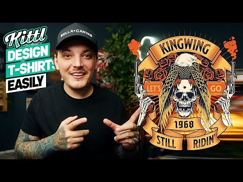Easiest Way To Design T-Shirts (Kittl Tutorial)