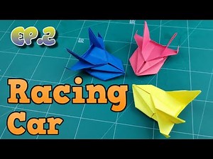 How To Make Easy Car Paper Model | Origami Car Way | DIY Paper Crafts Videos Tutorial Ep.2
