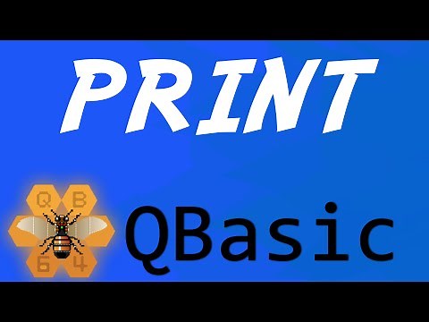 PRINT - QBasic: Tutorial 3
