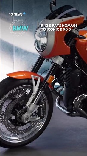BMW Motorrad introduces the R 12 S, honouring the legendary R 90 S.