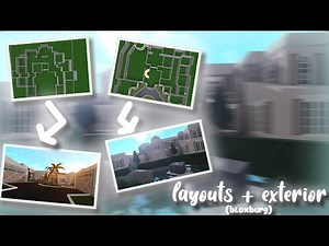 Bloxburg house layouts and exteriors! (starter home, mansion etc!)