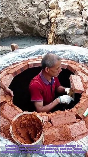 Building a Biogas Digester: Sealing the Chamber