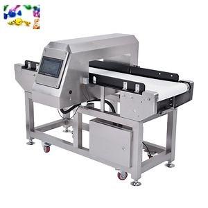 [Hot Item] Cq-807 Touch Screen Aluminum Foil Packaging Conveyor Belt Food Metal Detector ISO9001