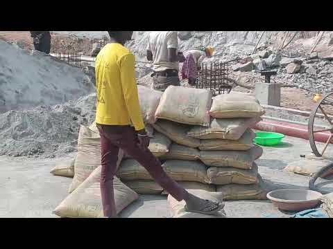 Shotcreting guniting work