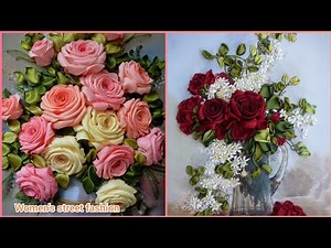 amazing 3d silk ribbon embroidery patterns and styles