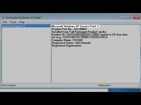 Recover Windows Product Key(Serial) When System Won't Boot [Tutorial]