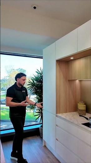 Small space? Watch how smart design makes this galley kitchen feel massive.