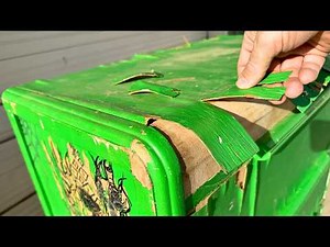 Ep.153 Restoration of UGLY Painted ANTIQUE Dresser